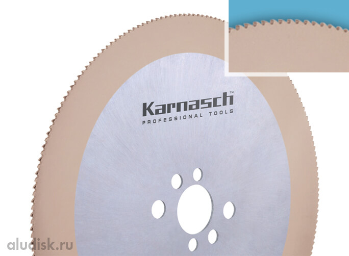 Пильные диски из быстрорежущей стали HSS-Co5, с KX покрытием